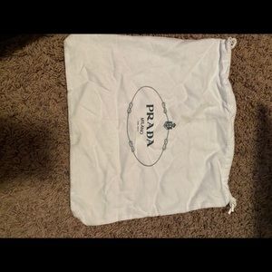 Prada drawstring sacks